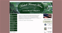 Desktop Screenshot of haskellfuneralhome.com